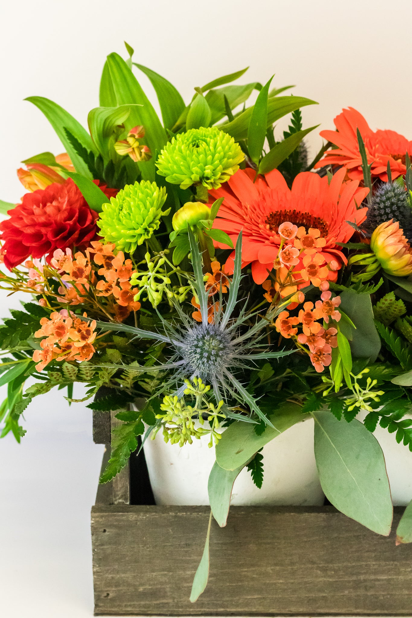 Fall Crate Bouquet