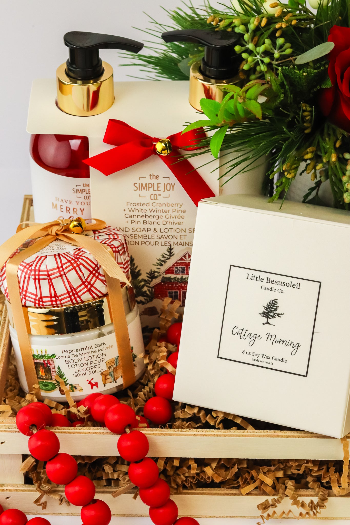 Christmas Comforts Gift Basket